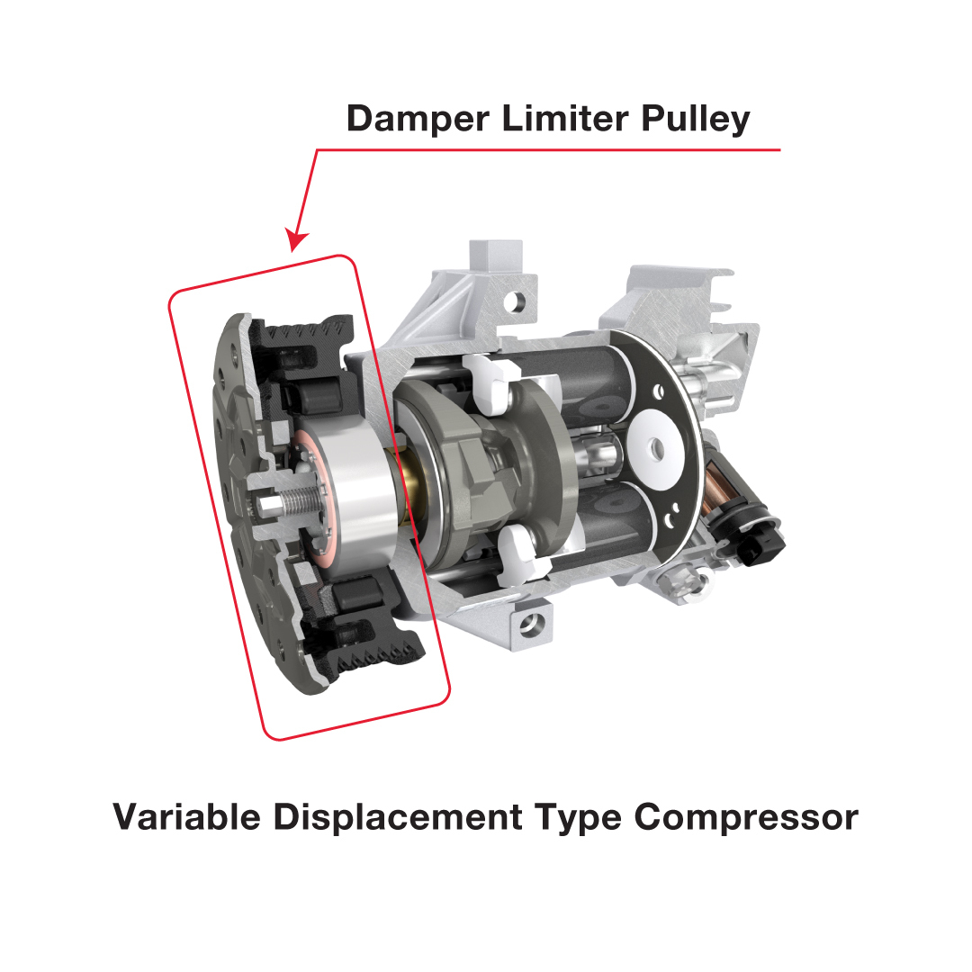 Attenzione alla rottura della puleggia Damper & Limiter